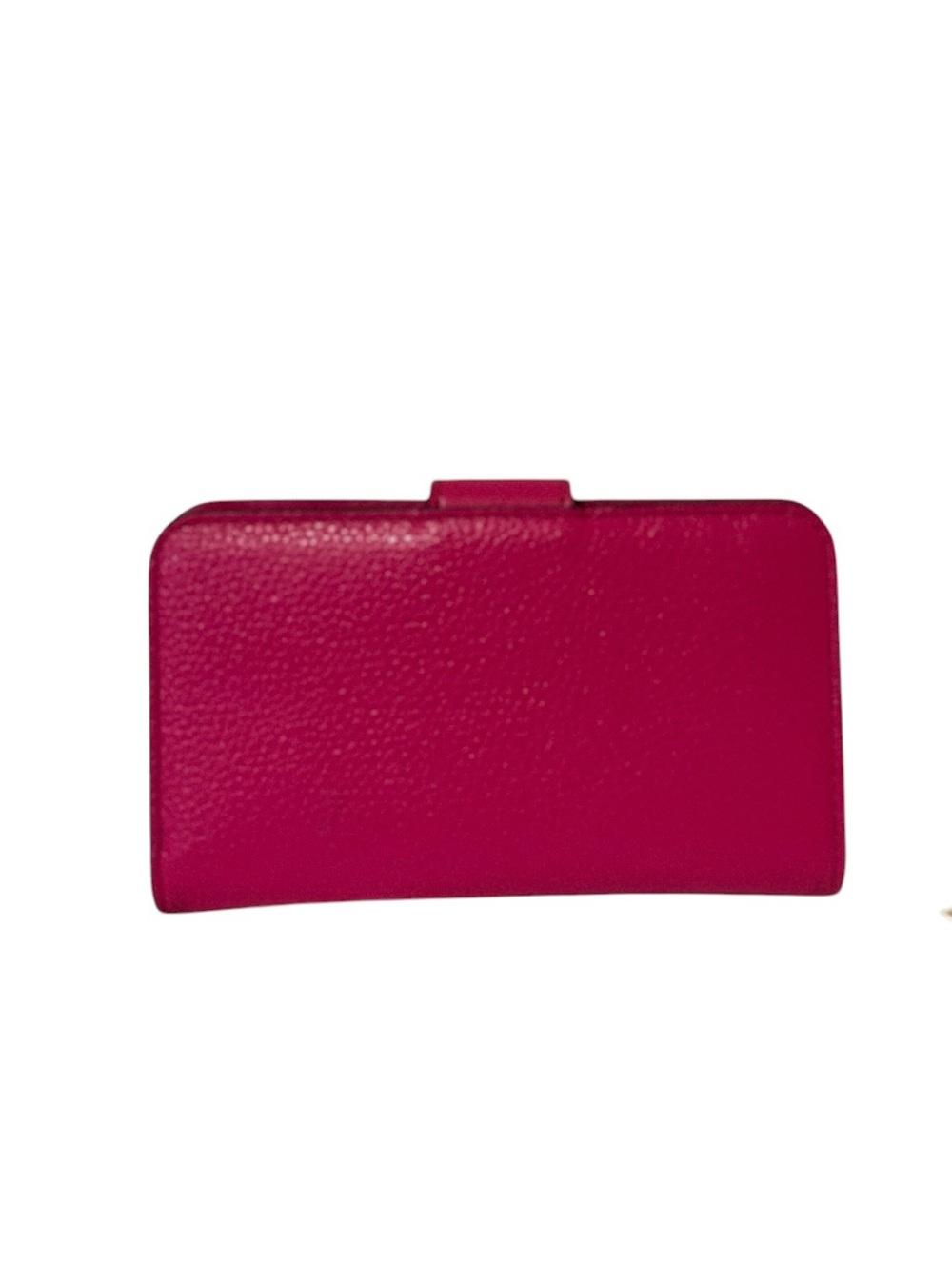 NWT Michael Kors Charm Medium Tab Pocket Bifold Leather Wallet (Wild Berry) - Picture 4 of 7